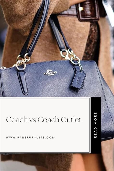 coach vs coach outlet bags.